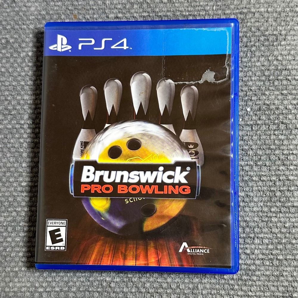 Brunswick Pro Bowling Sony PlayStation 4 PS4 Sports Game Alliance Digital Media